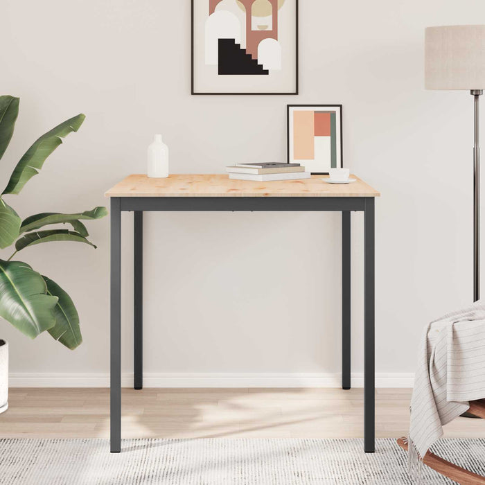 Tavolo da bar Naturale 110 x 55 x 105 cm Pino massello 892805