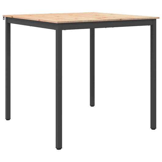 Tavolo da bar Naturale 110 x 55 x 105 cm Pino massello 892805