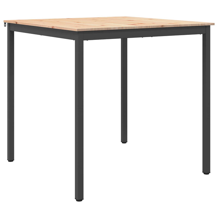 Tavolo da bar Naturale 110 x 55 x 105 cm Pino massello 892805