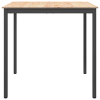 Tavolo da bar Naturale 110 x 55 x 105 cm Pino massello 892805