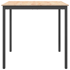 Tavolo da bar Naturale 110 x 55 x 105 cm Pino massello 892805