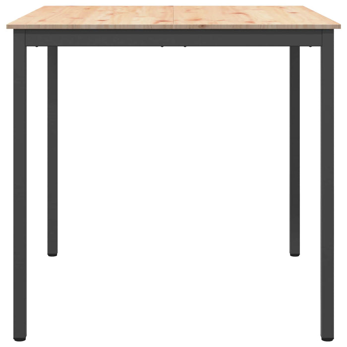 Tavolo da bar Naturale 110 x 55 x 105 cm Pino massello 892805