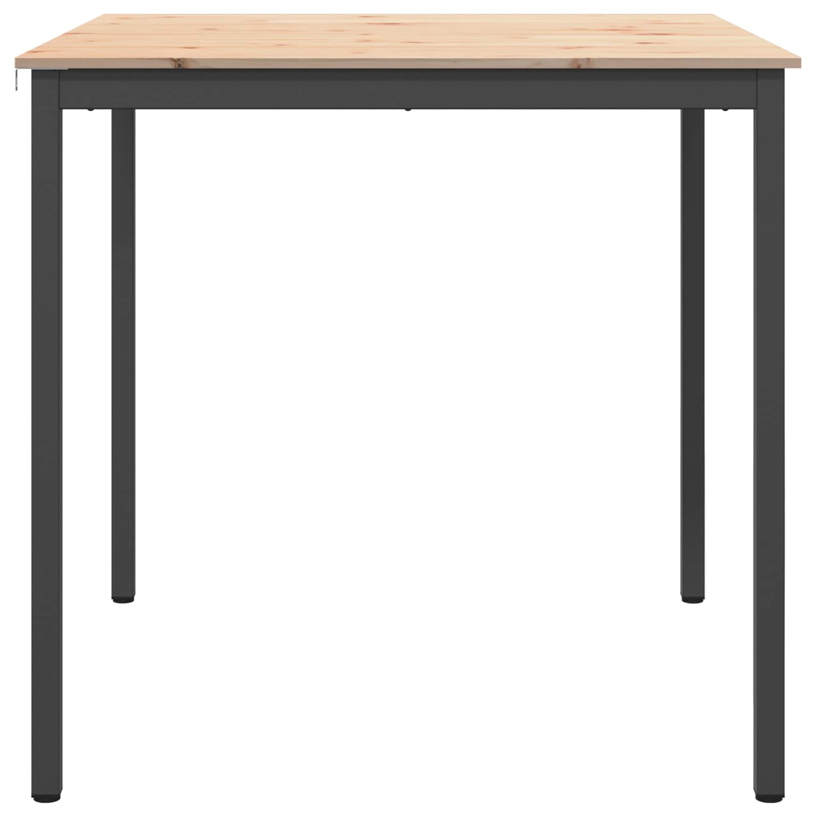 Tavolo da bar Naturale 110 x 55 x 105 cm Pino massello 892805