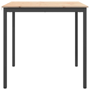 Tavolo da bar Naturale 110 x 55 x 105 cm Pino massello 892805