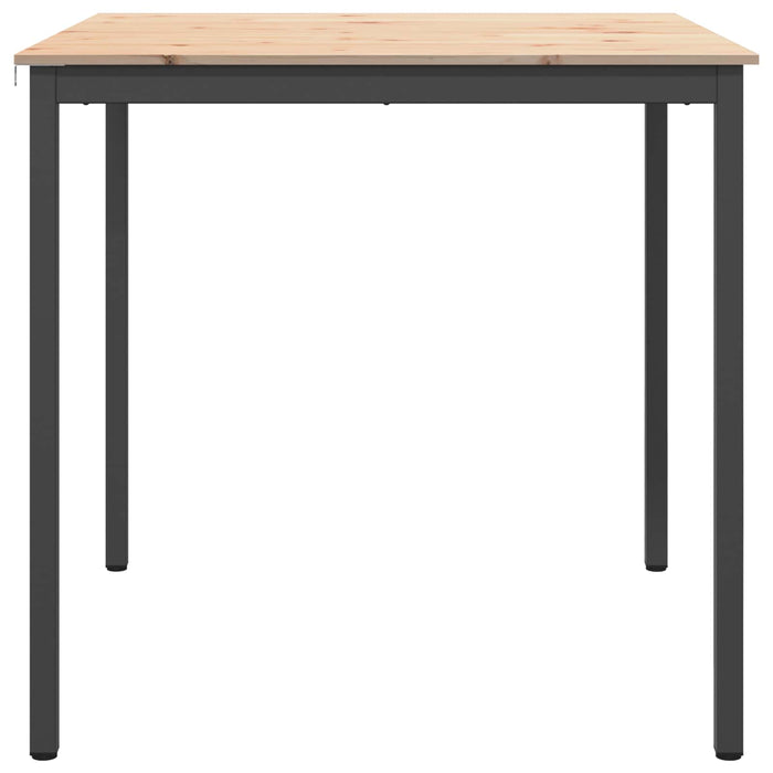 Tavolo da bar Naturale 110 x 55 x 105 cm Pino massello 892805