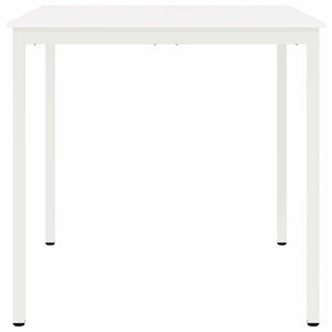 Tavolo da bar Bianco 110 x 55 x 105 cm Pino massello 892806