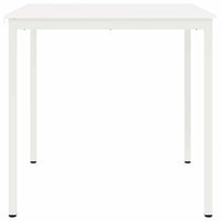 Tavolo da bar Bianco 110 x 55 x 105 cm Pino massello 892806