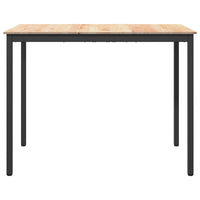 Tavolo da bar Naturale 110 x 55 x 105 cm Pino massello 892807