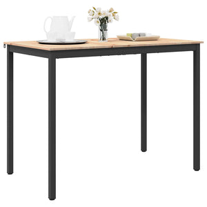 Tavolo da bar Naturale 110 x 55 x 105 cm Pino massello 892807