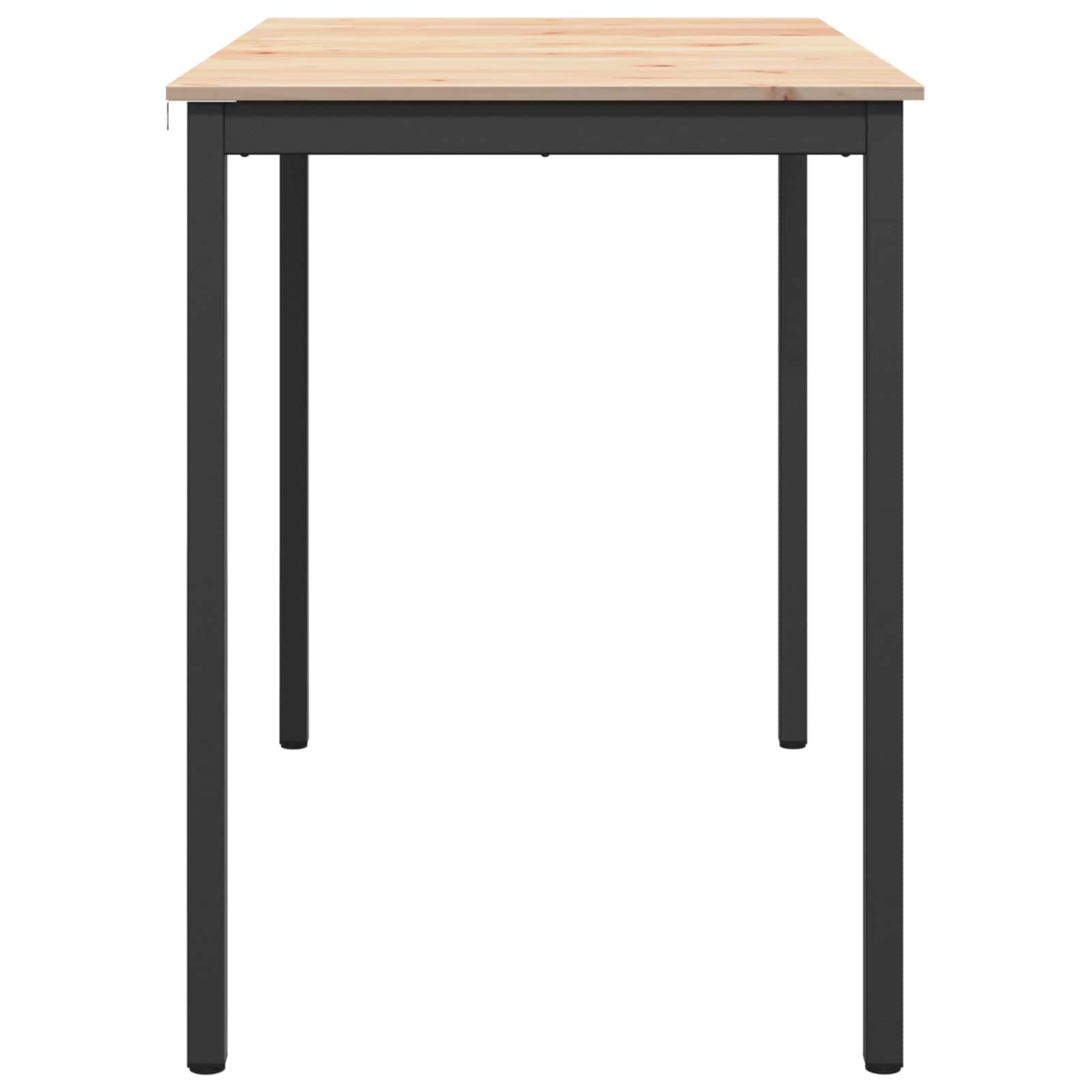 Tavolo da bar Naturale 110 x 55 x 105 cm Pino massello 892807