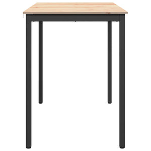 Tavolo da bar Naturale 110 x 55 x 105 cm Pino massello 892807