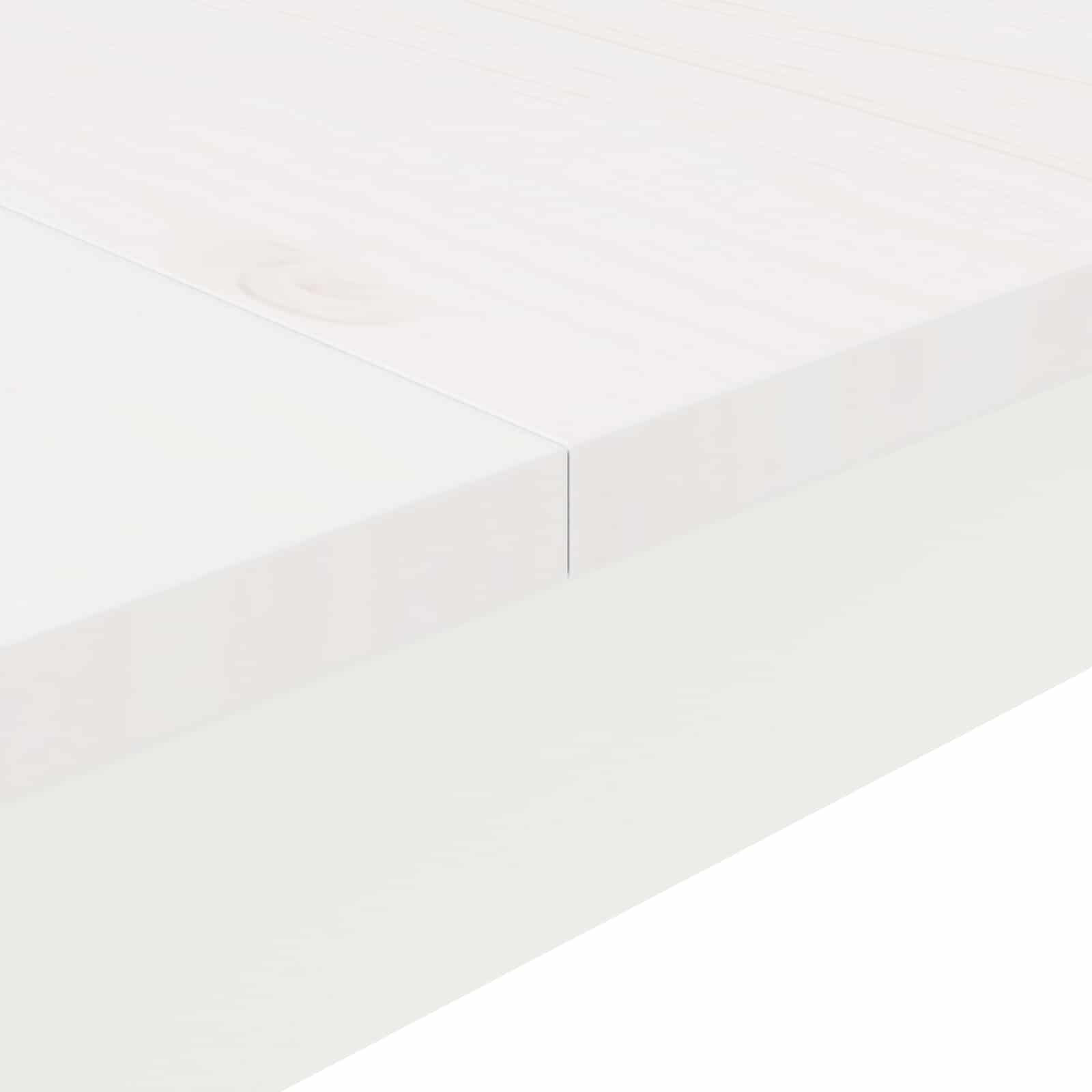 Tavolo da bar Bianco 110 x 55 x 105 cm Pino massello 892808