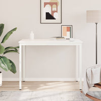 Tavolo da bar Bianco 110 x 55 x 105 cm Pino massello 892808