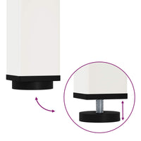 Tavolo da bar Bianco 110 x 55 x 105 cm Pino massello 892808