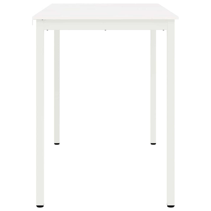 Tavolo da bar Bianco 110 x 55 x 105 cm Pino massello 892808