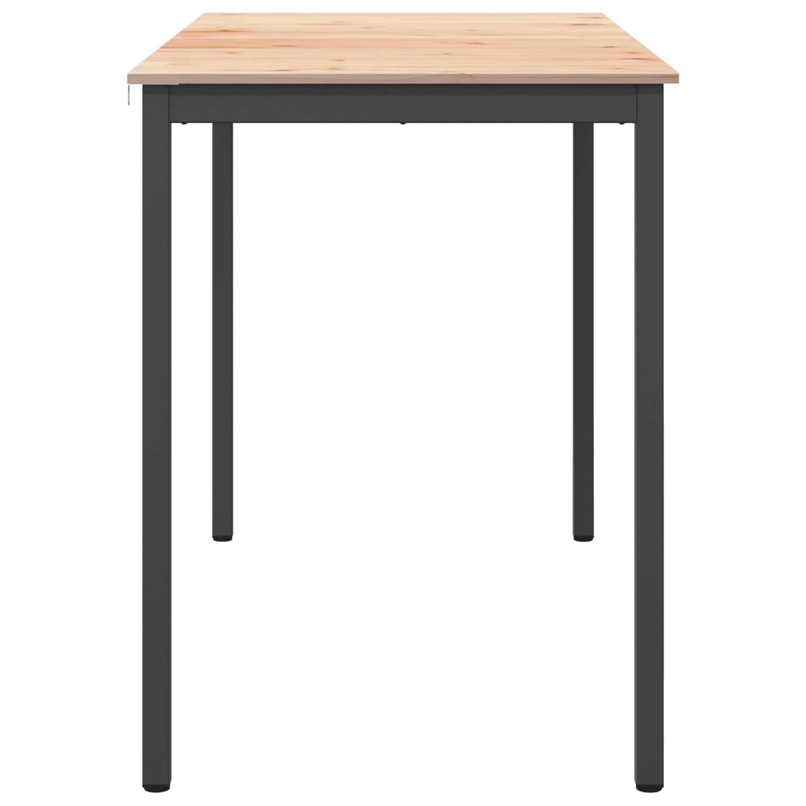 Tavolo da bar Naturale 110 x 55 x 105 cm Pino massello 892809