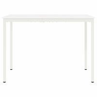 Tavolo da bar Bianco 110 x 55 x 105 cm Pino massello 892810