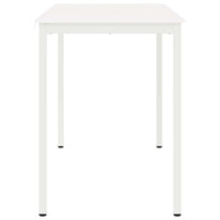 Tavolo da bar Bianco 110 x 55 x 105 cm Pino massello 892810