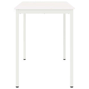 Tavolo da bar Bianco 110 x 55 x 105 cm Pino massello 892810