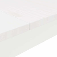 Tavolo da bar Bianco 110 x 55 x 105 cm Pino massello 892812