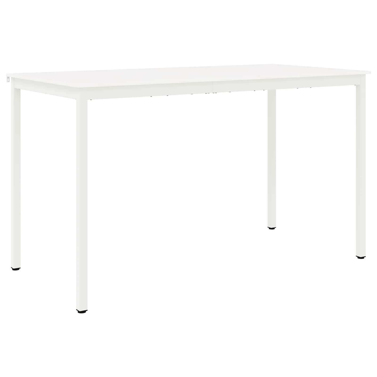 Tavolo da bar Bianco 110 x 55 x 105 cm Pino massello 892812