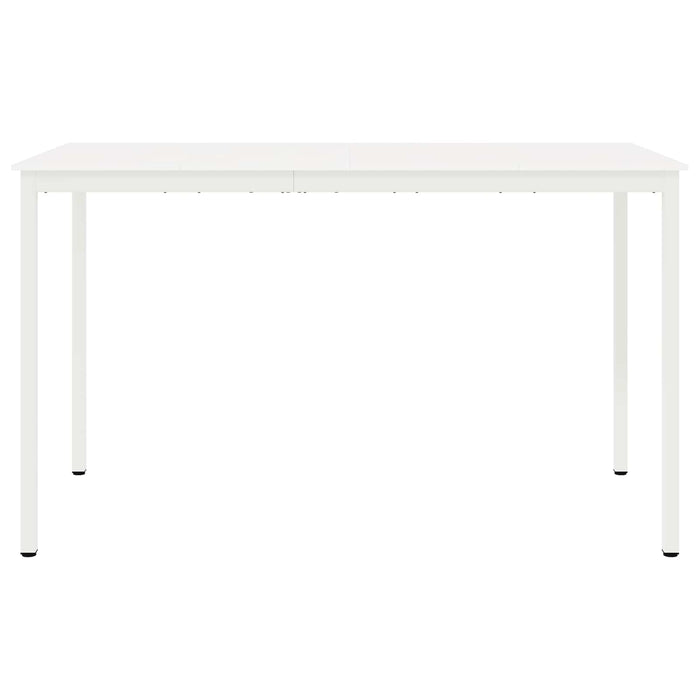 Tavolo da bar Bianco 110 x 55 x 105 cm Pino massello 892812