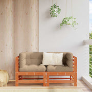 Divano Angolare da Giardino Legno di pino massiccio 865556