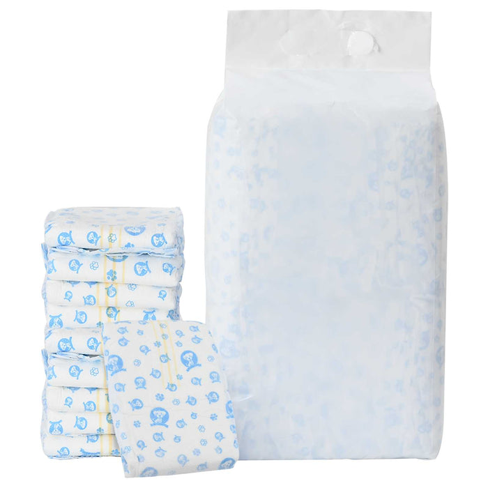 Pannolino usa e getta per cani maschi 30 pcs Bianco M 42025276