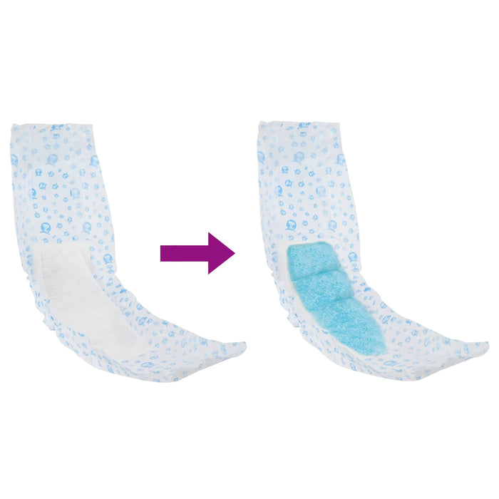 Pannolino usa e getta per cani maschi 30 pcs Bianco L 42025278