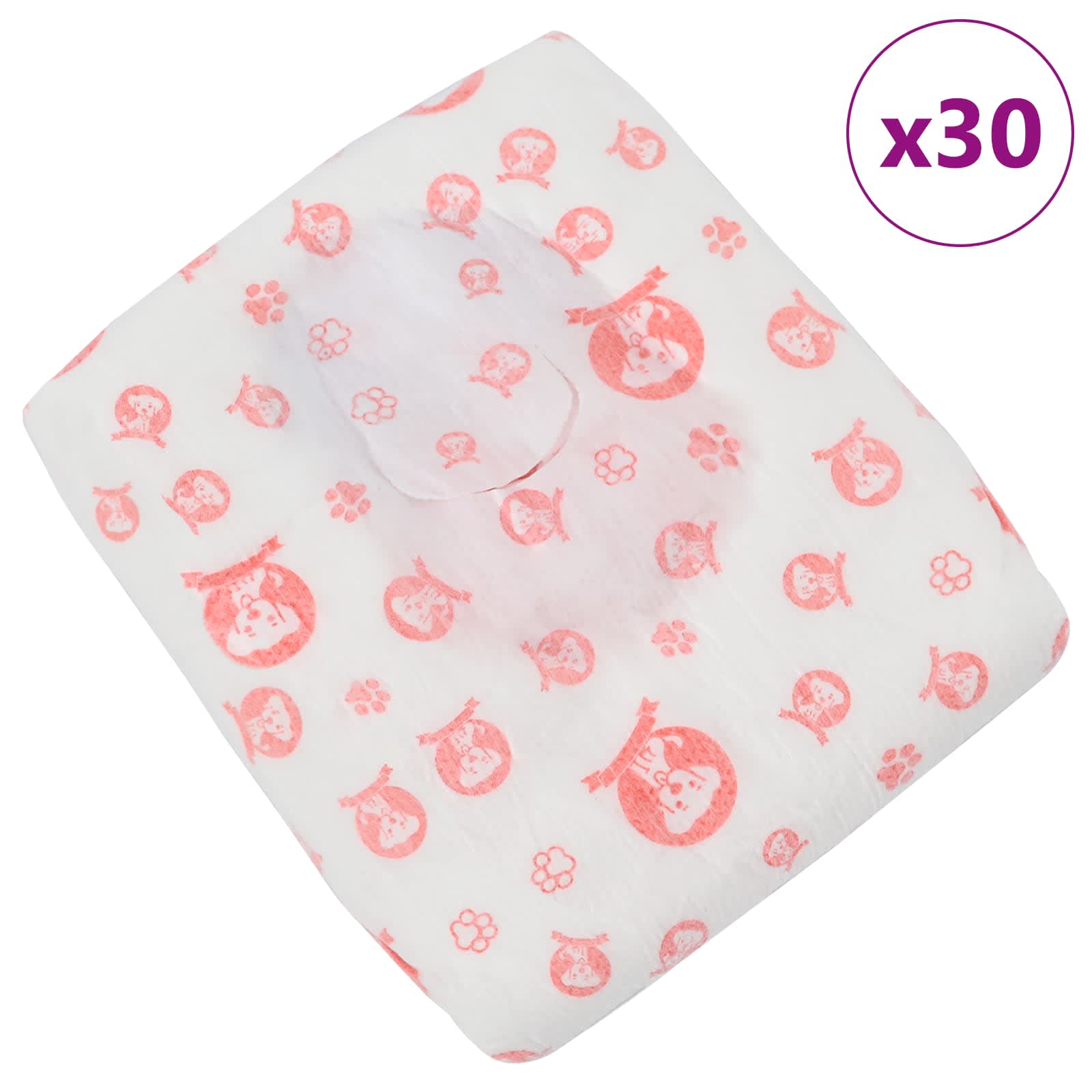 Pannolino usa e getta per cani femmina 30 pcs Bianco XS 42025282