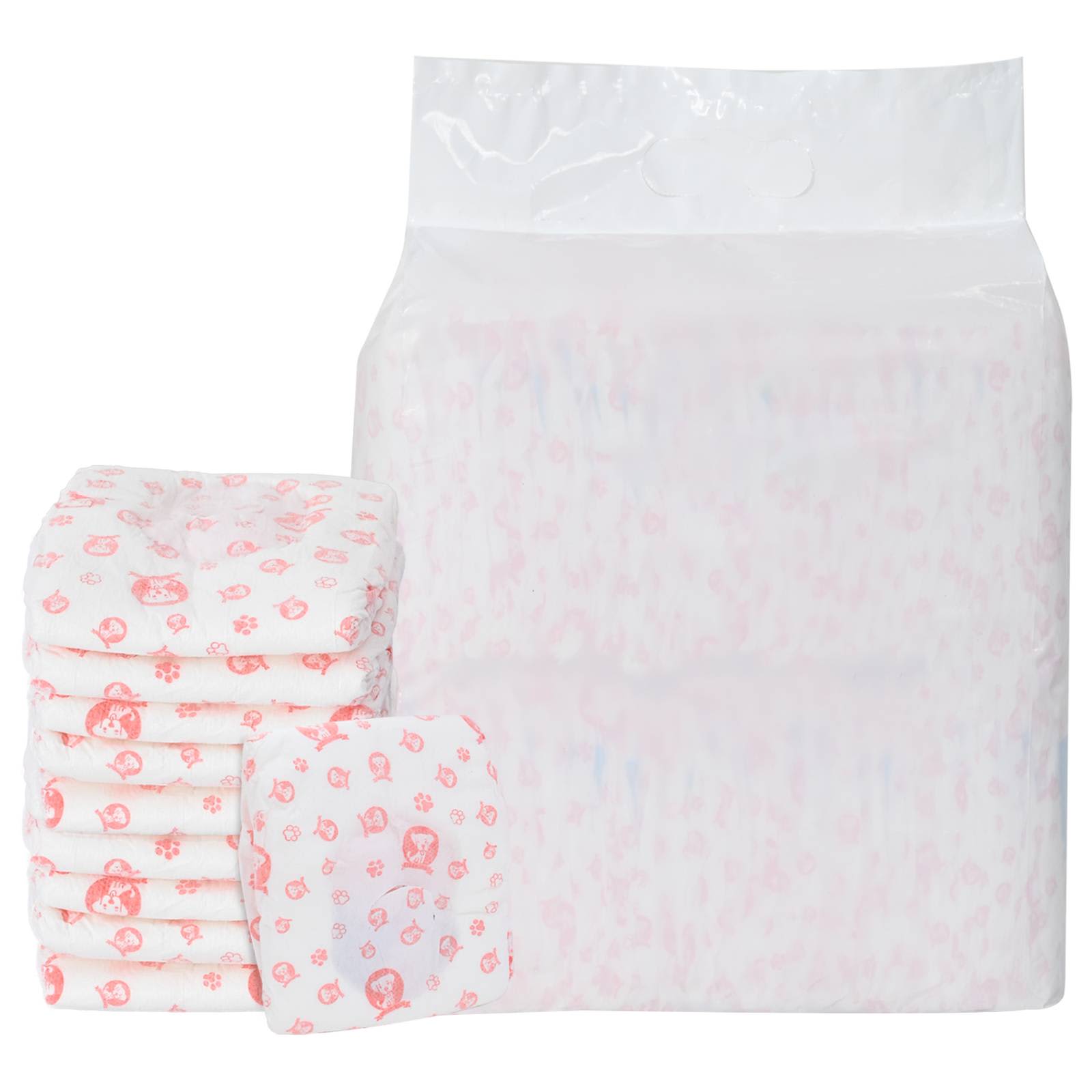 Pannolino usa e getta per cani femmina 50 pcs Bianco S 42025285