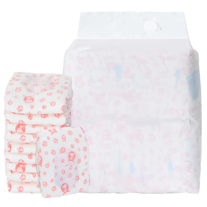 Pannolino usa e getta per cani femmina 50 pcs Bianco M 42025287