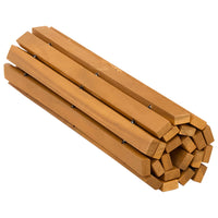 Tappeto da bagno Tinta unita Marrone 60 x 40 cm legno 42025251