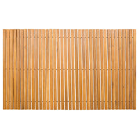 Tappeto da bagno Tinta unita Marrone 100 x 60 cm legno 42025253