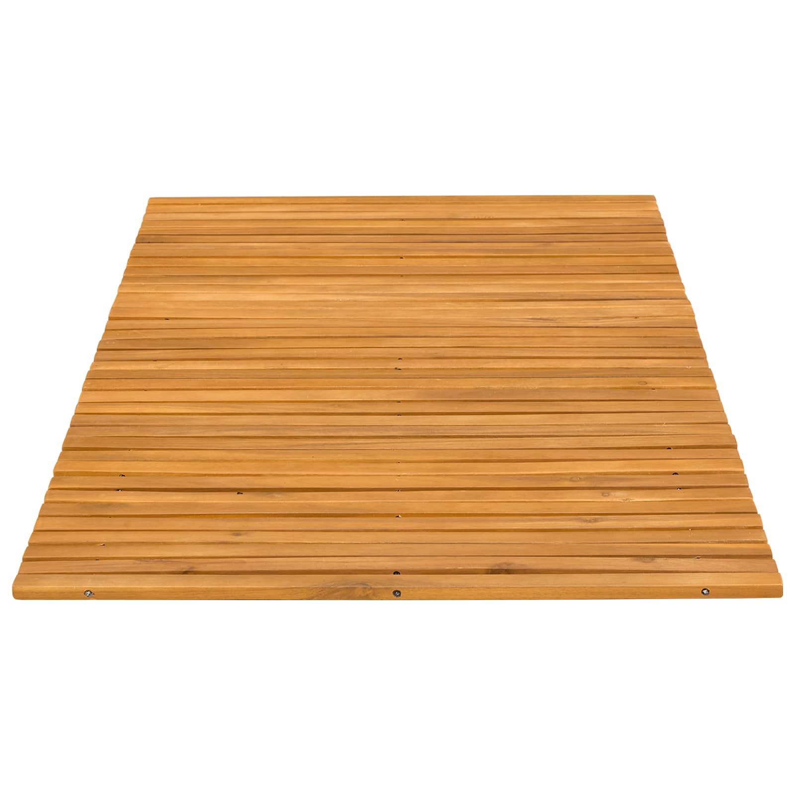 Tappeto da bagno Tinta unita Marrone 100 x 60 cm legno 42025253