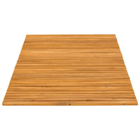 Tappeto da bagno Tinta unita Marrone 100 x 60 cm legno 42025253