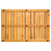 Tappeto da bagno Tinta unita Marrone 60 x 40 cm legno 42025254