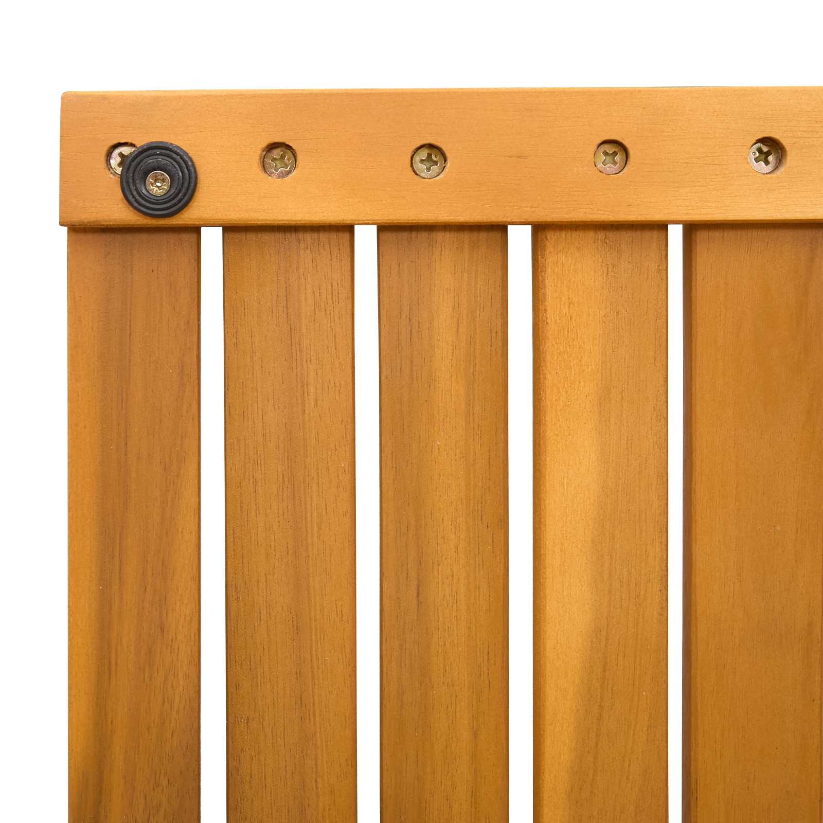 Tappeto da bagno Tinta unita Marrone 50 x 50 cm legno 42025255