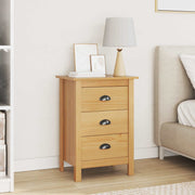 Armadio da Notte con cassetto Marrone miele 46 x 35 x 65 cm 42025029