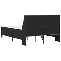 Struttura letto con materasso con testiera 2 pcs Nero Velluto 3414793