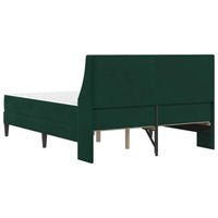 Struttura letto con materasso 2 pcs Verde Scuro Velluto 3414809