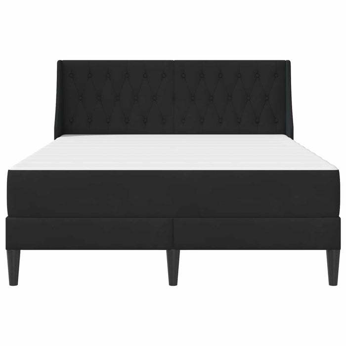 Struttura letto con materasso con testiera 2 pcs Nero Velluto 3414811