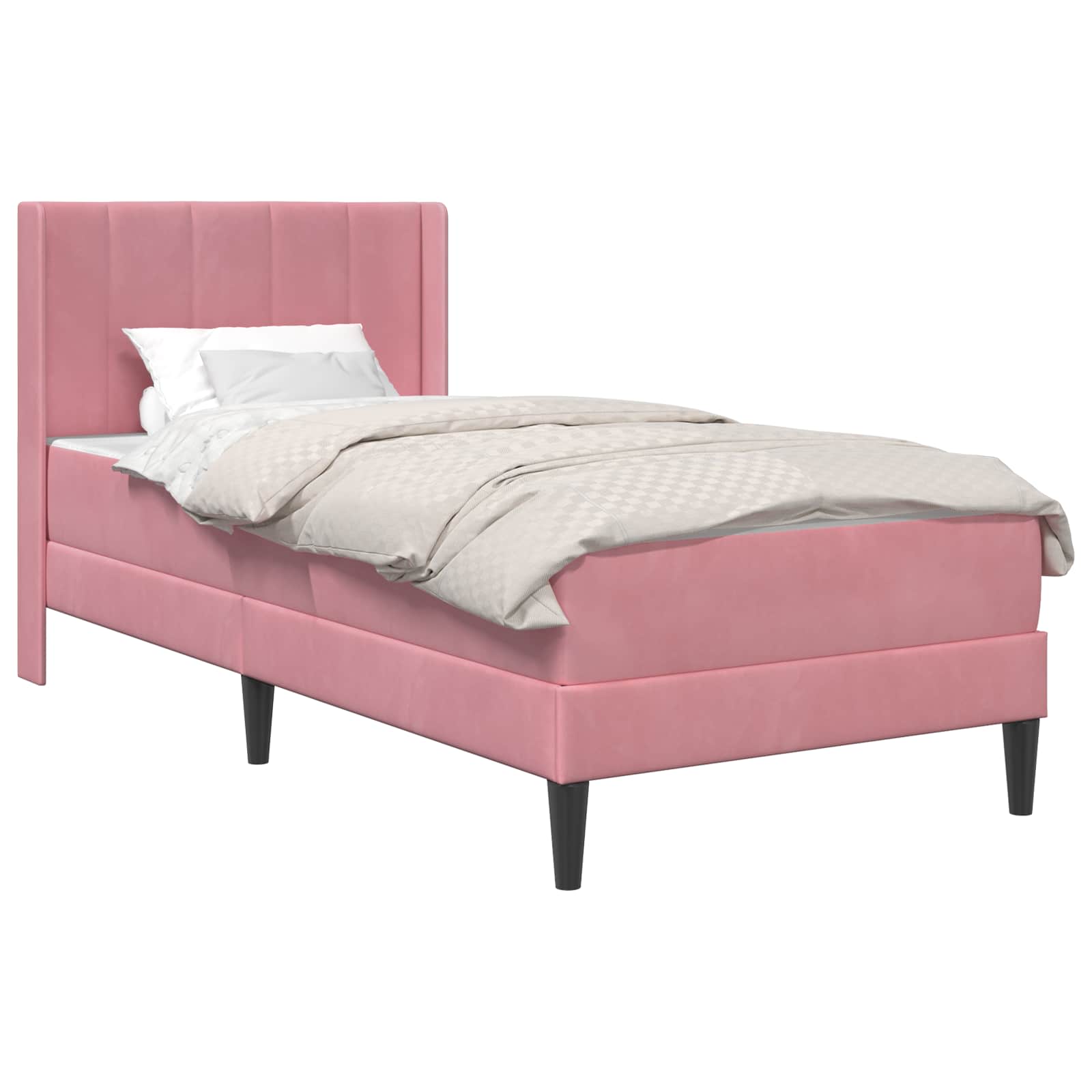 Struttura del letto Rosa 80 x 200 cm Velluto 3414828