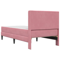 Struttura del letto Rosa 80 x 200 cm Velluto 3414828