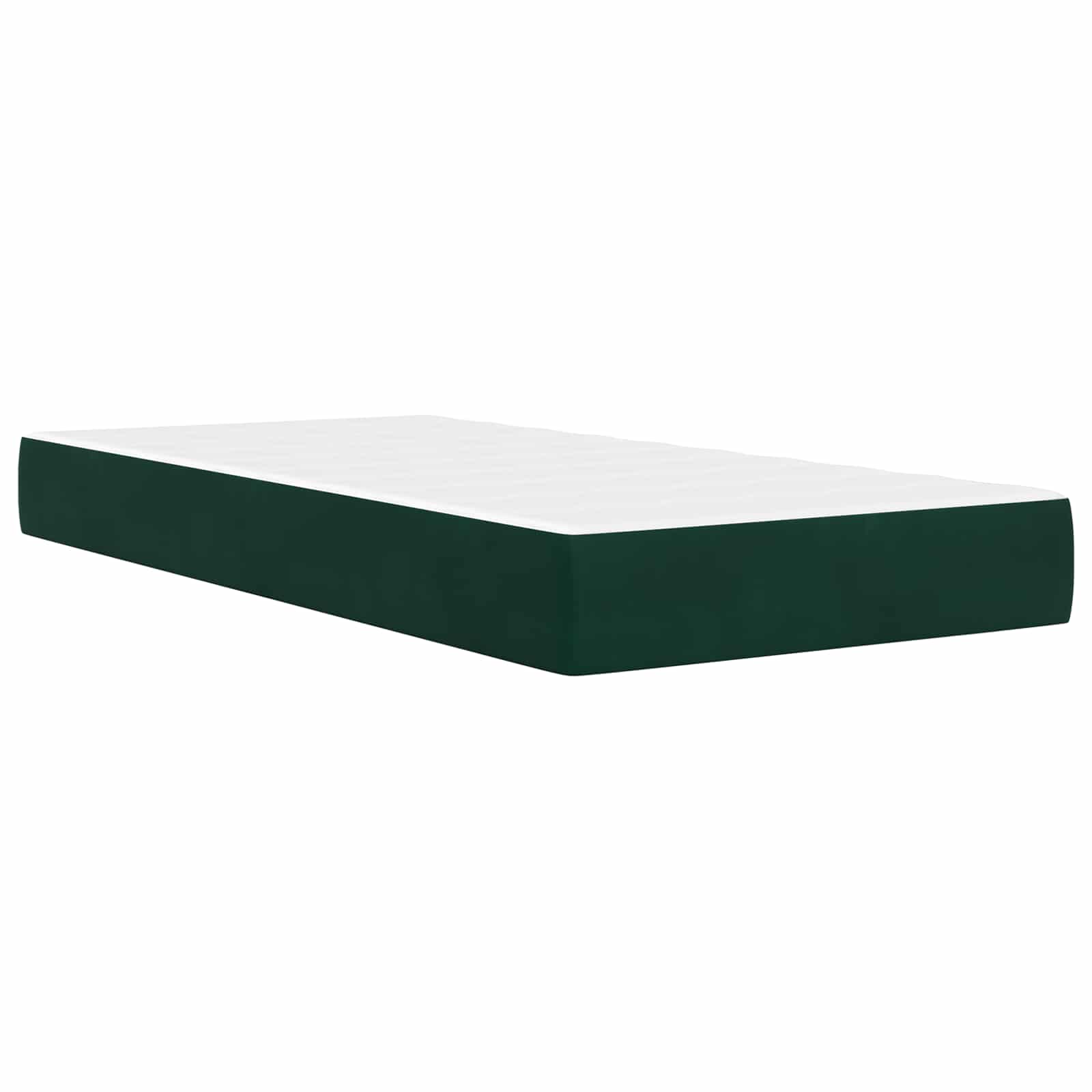 Struttura del letto Verde Scuro 90 x 200 cm Velluto 3414839