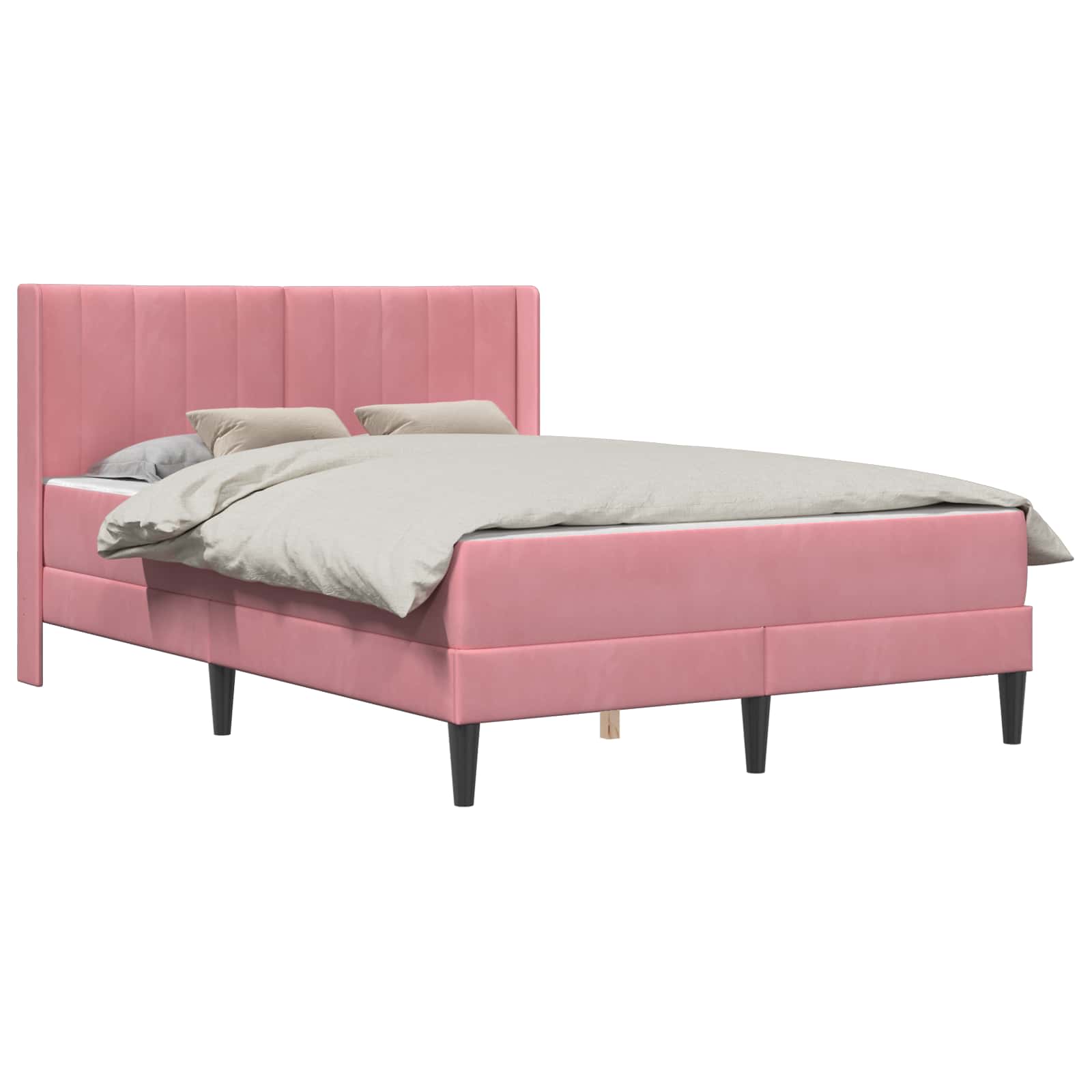 Struttura del letto Rosa 120 x 200 cm Velluto 3414858