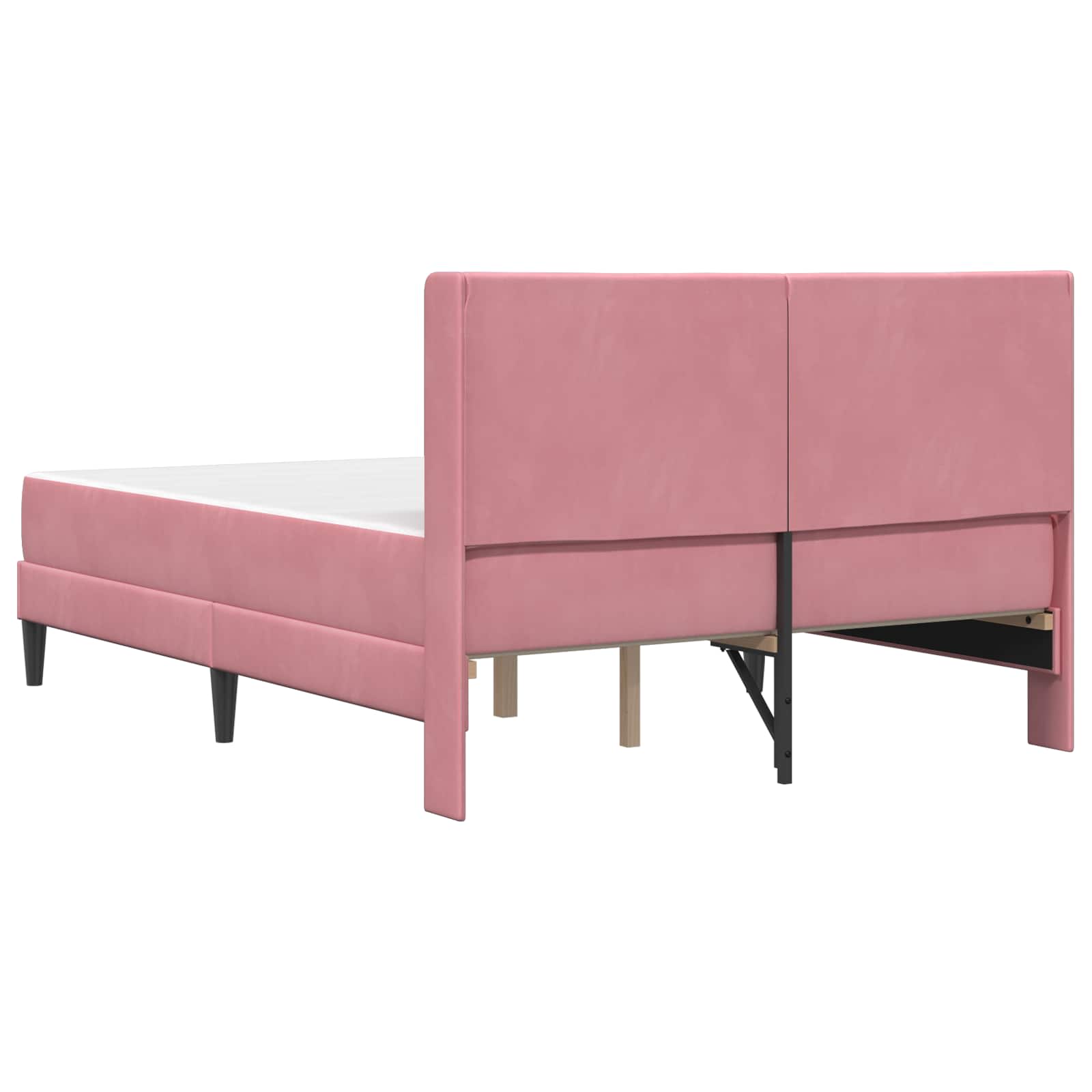 Struttura del letto Rosa 120 x 200 cm Velluto 3414858