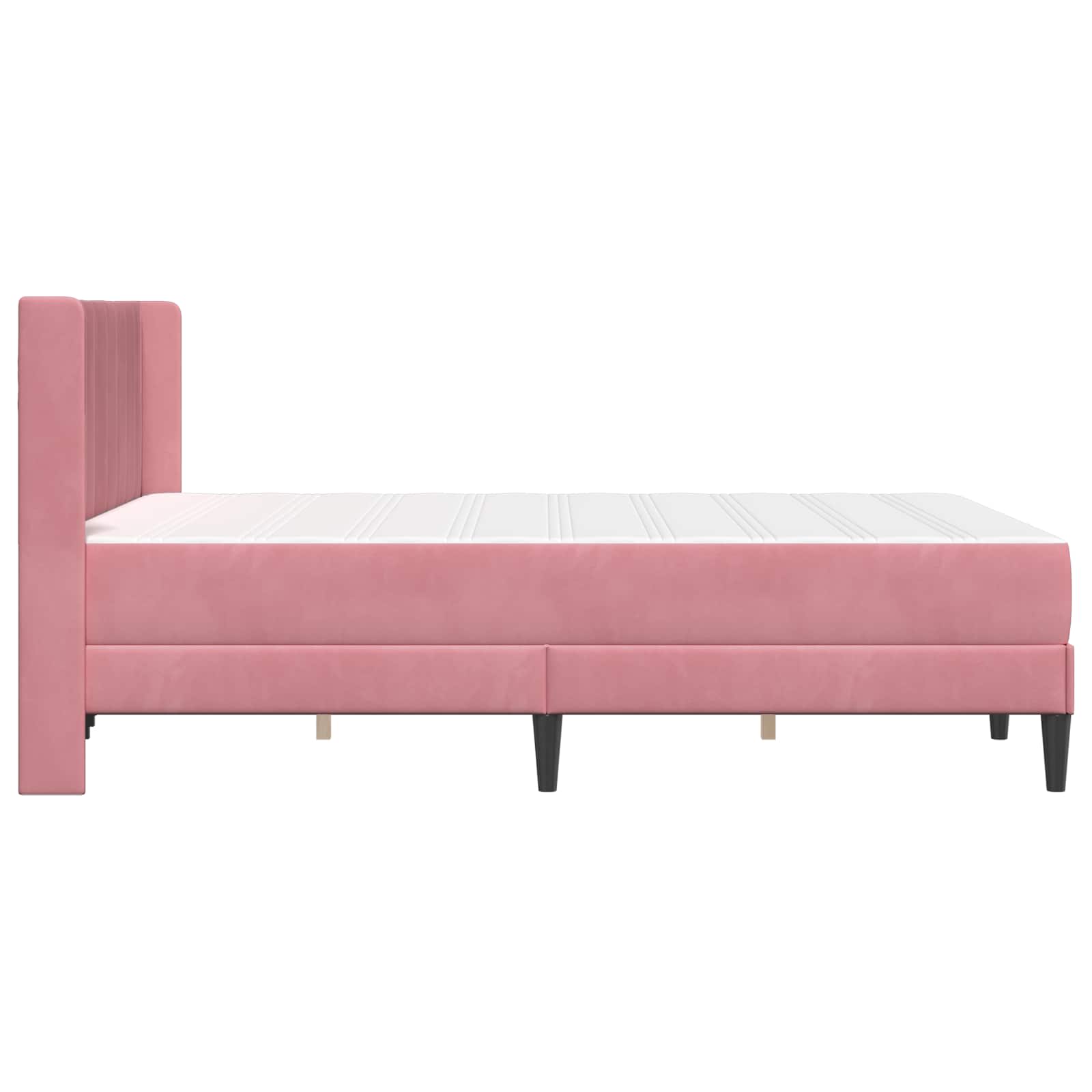 Struttura del letto Rosa 120 x 200 cm Velluto 3414858