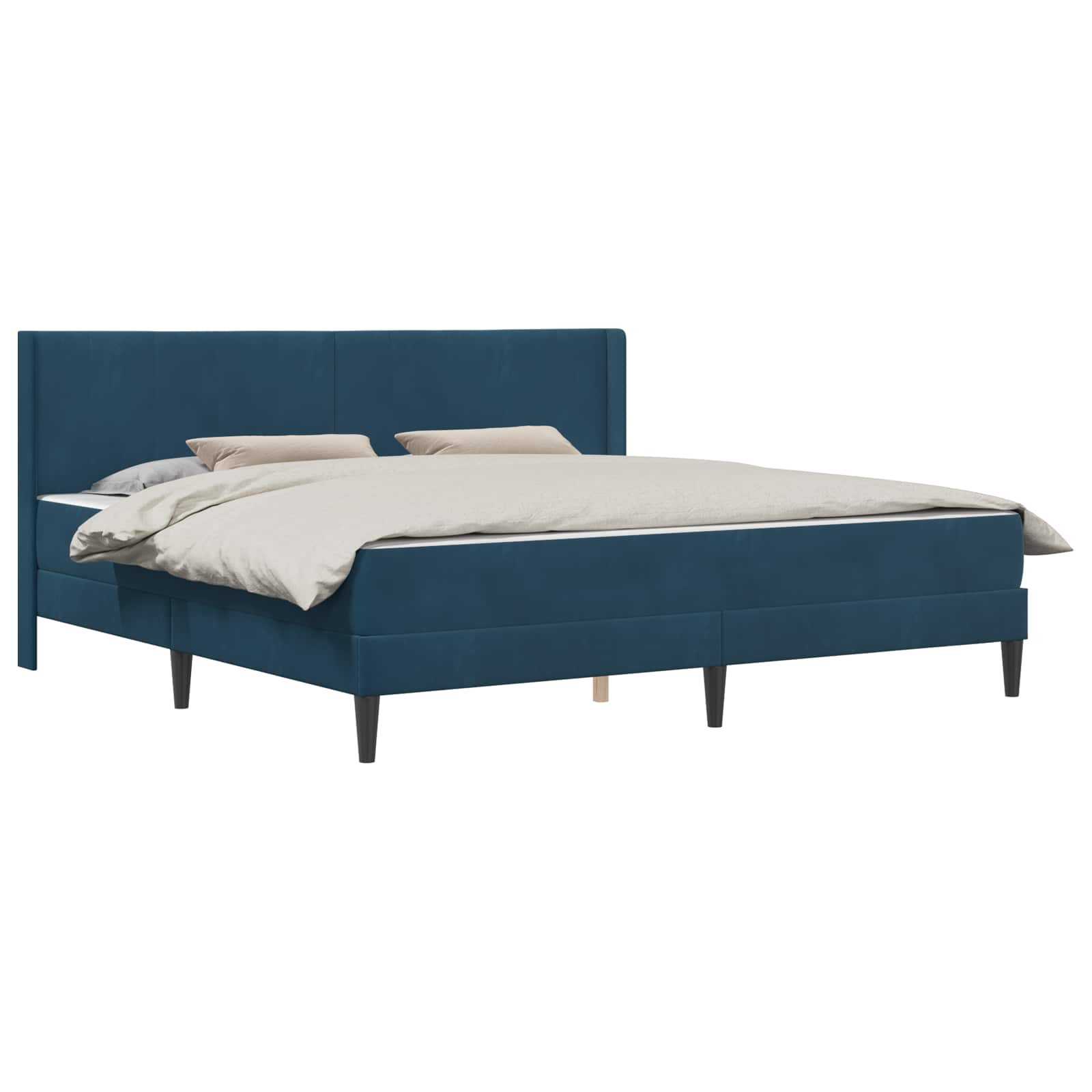 Struttura del letto Blu 180 x 200 cm Velluto 3414884