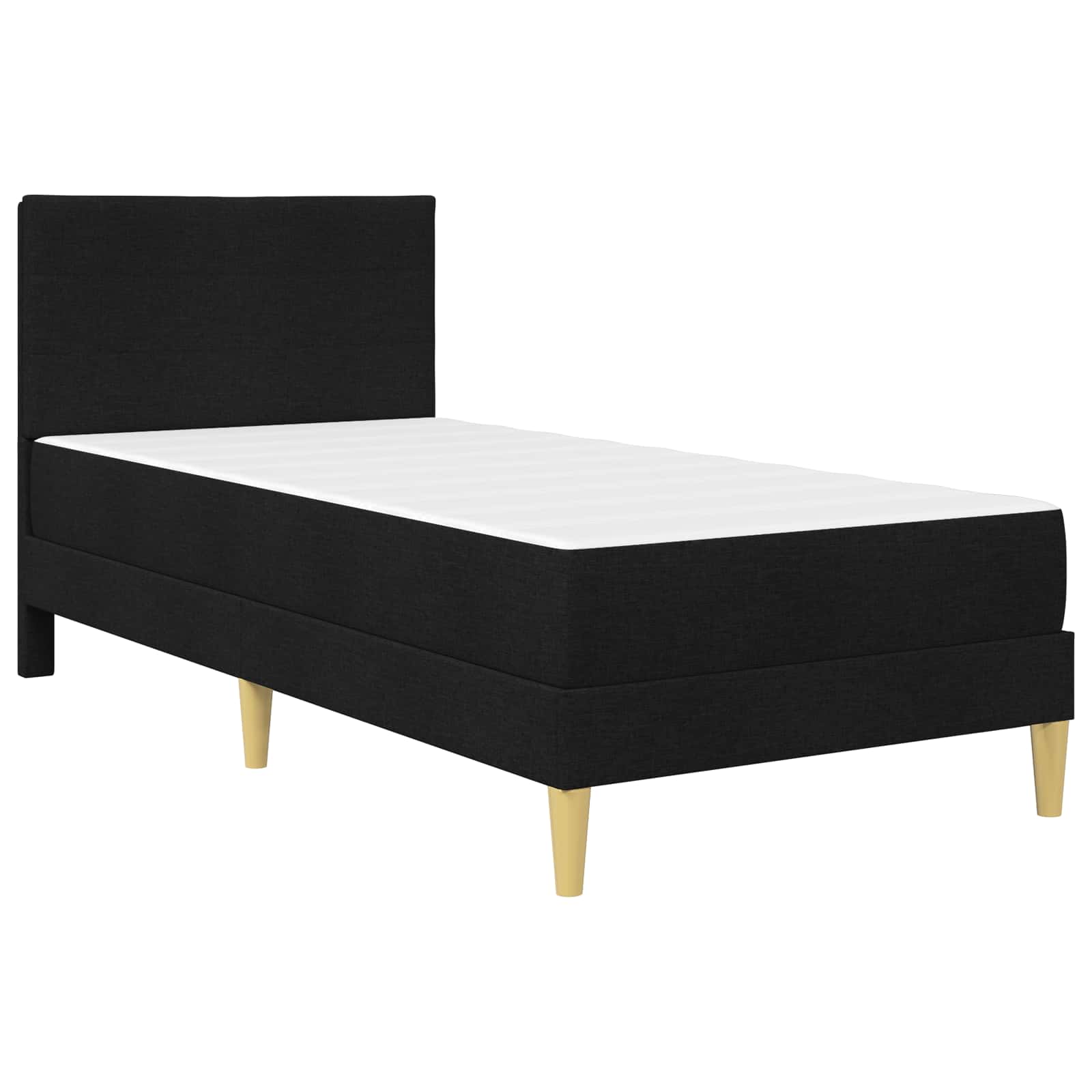 Struttura del letto Nero 80 x 200 cm Poliestere 3414926